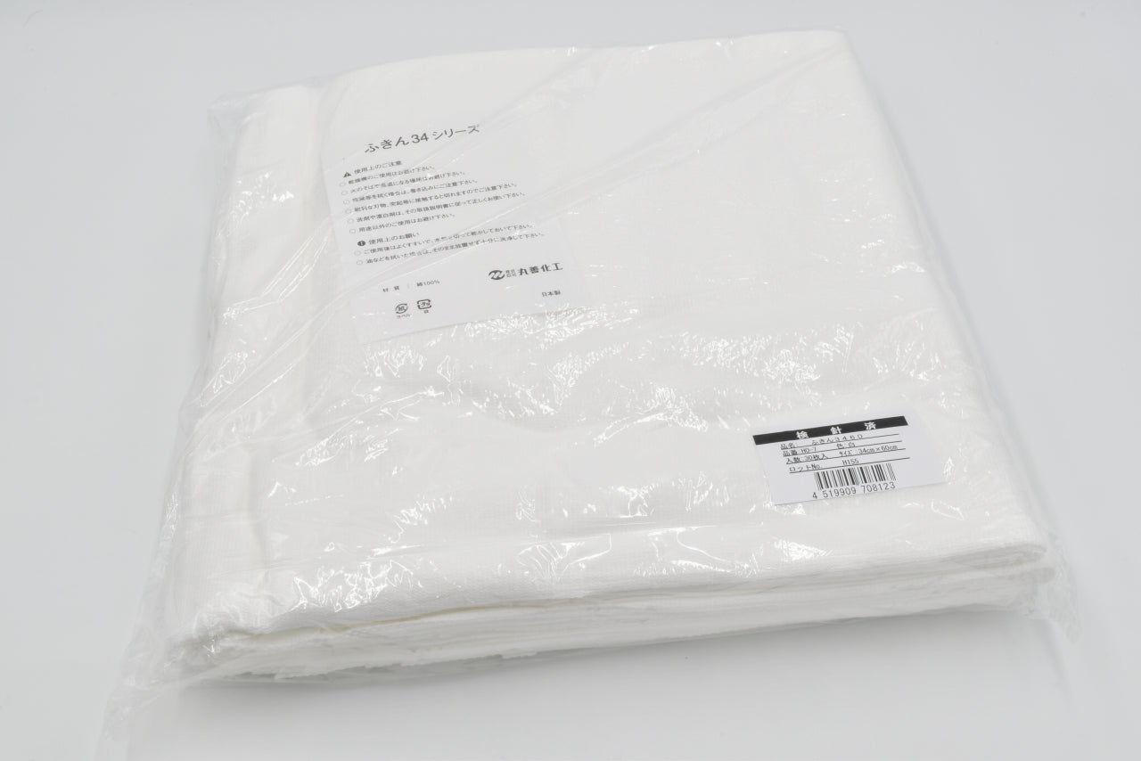 HO-7 ふきん３４６０白 30枚袋入
