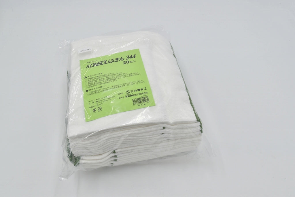 KM-344 ＫＯＮＢＯＵふきん３４４ 20枚袋入
