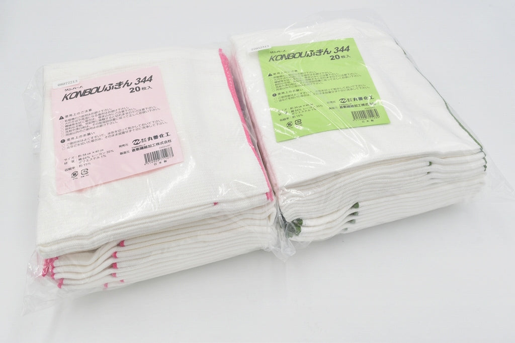 KM-344 ＫＯＮＢＯＵふきん３４４ 20枚袋入